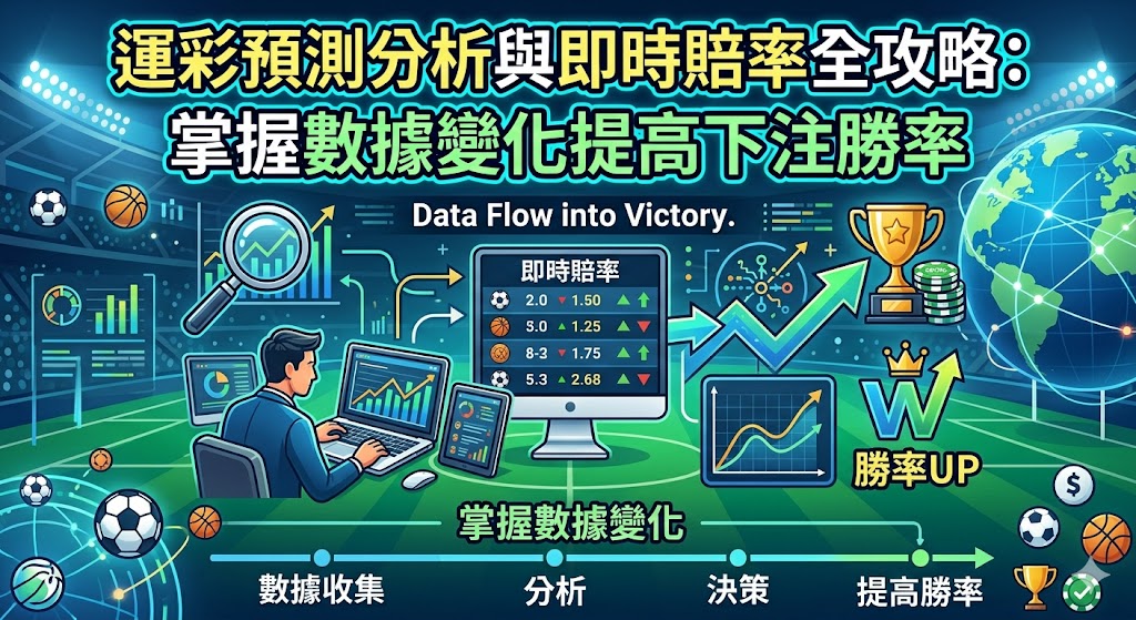 運彩預測分析與即時賠率全攻略：掌握數據變化提高下注勝率